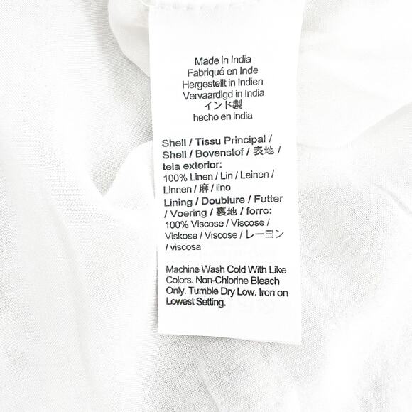 J. Crew Tiered Mini Skirt in Floral Bouquet Linen - Picture 6 of 6